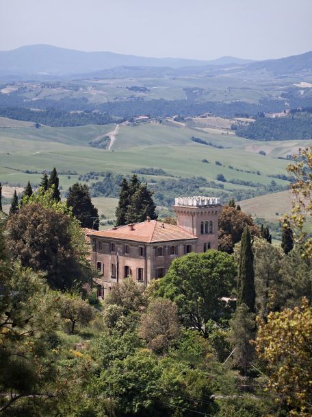 View of the mountains