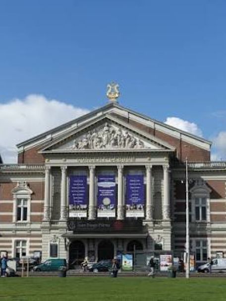 The concert hall is within walking distance.