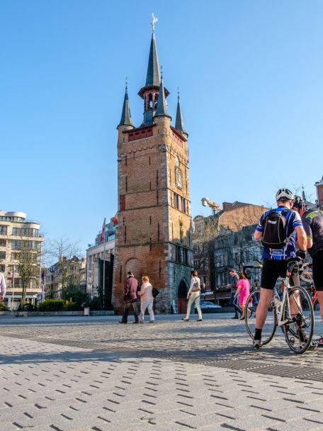 The Belfry – the medieval watchtower standing on the Grote Markt – is also a UNESCO World Heritage Site.