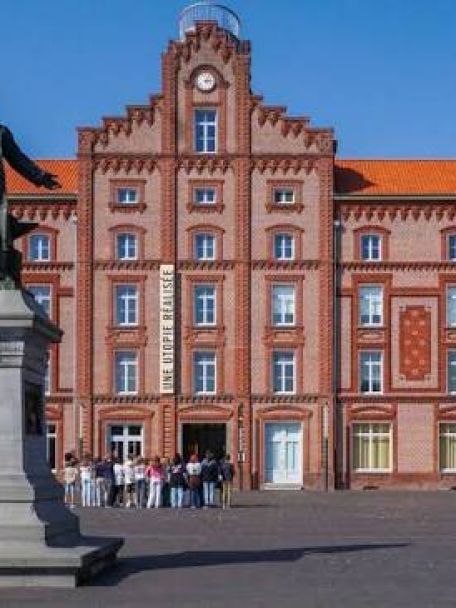 The Familistère de Guise is unique in Europe and a kind of 19th-century ‘utopian project’, comprising workers’ housing, schools and amenities within a single complex.