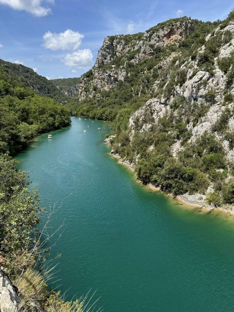 The medieval village of Saint-Cirq-Lapopie is situated spectacularly high above the River Lot and is often cited as one of the most beautiful villages in France.