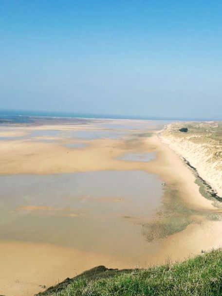 The Cotentin, perhaps the most beautiful region of La Manche in Normandy, is flanked on three sides by an azure-blue sea.