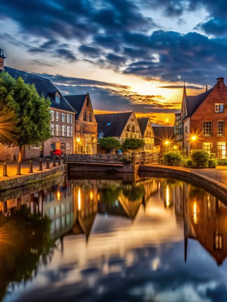 Meppen is een groene, historische Hanzestad in het Duitse Emsland. Bekend om haar gemoedelijke sfeer, gezellige terrassen en winkels.